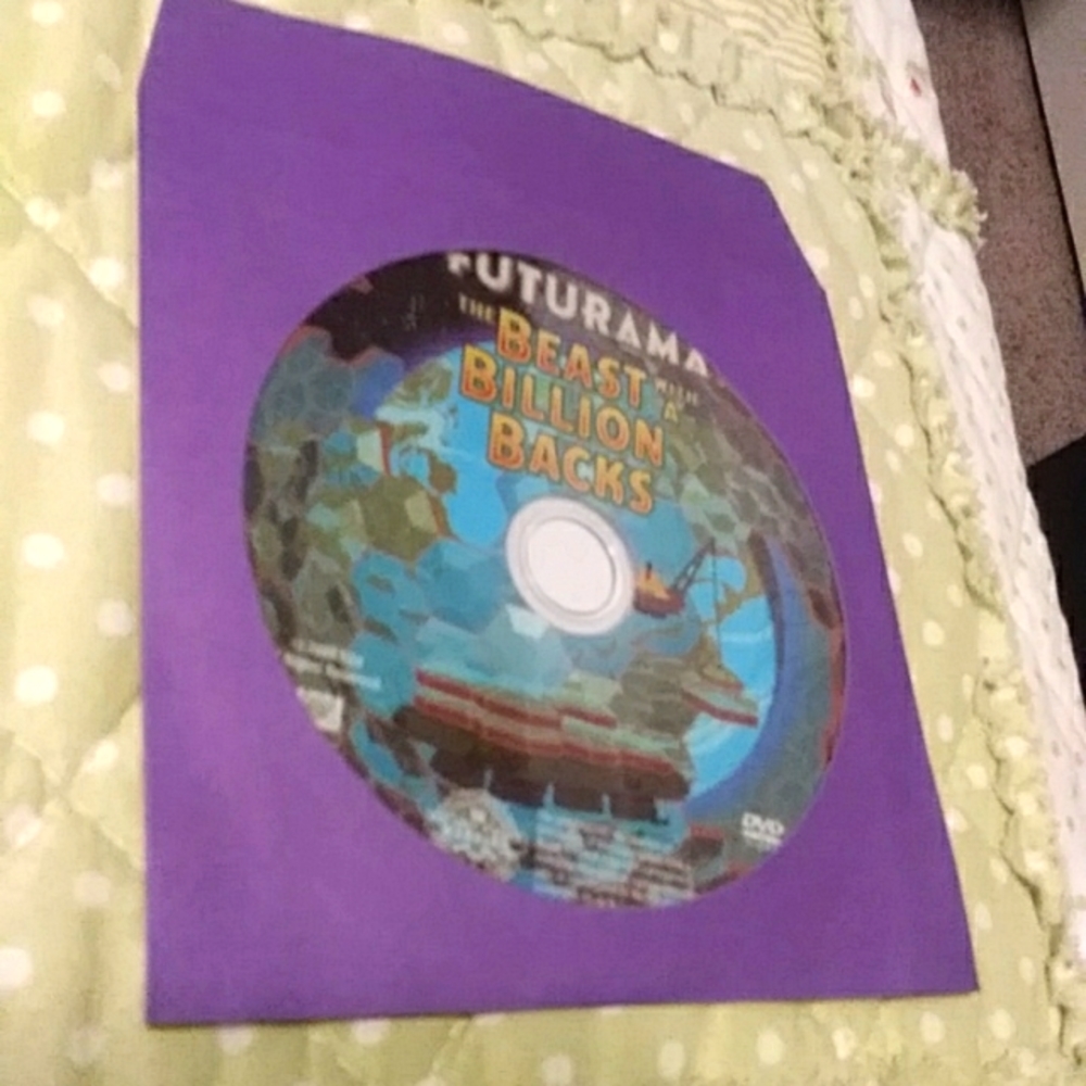 Futurama The Beast With A Billion Backs disc